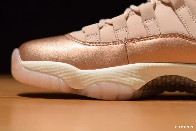 AH7860-105 11 Jordan Rose Gold Low Air GS 0613